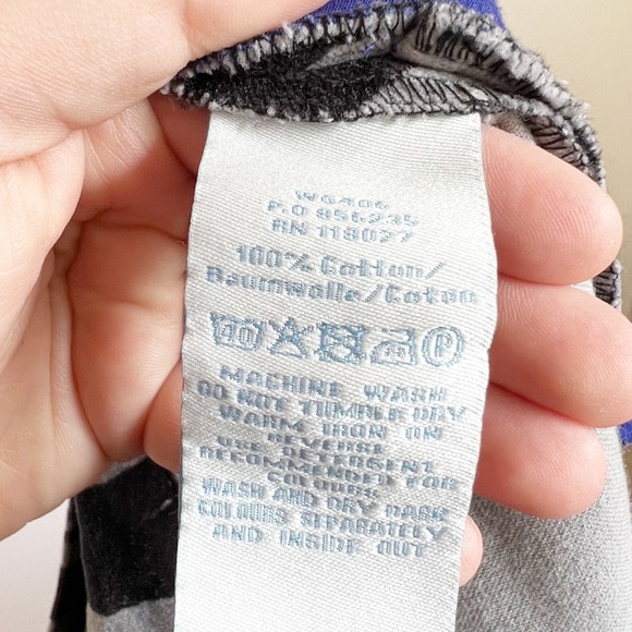 Boden Black & Grey Zebra Animal Print Velour Mini Skirt UK Size 18L - Picture 5 of 5